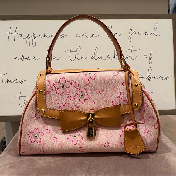 Louis Vuitton Handbags - Louis Vuitton Monogram Cherry Blossom Retro Sac Boston Handbag